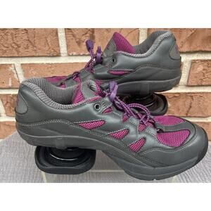 Women's Z-Coil Gray/Purple Orthopedic Athletic Sneaker Size 9